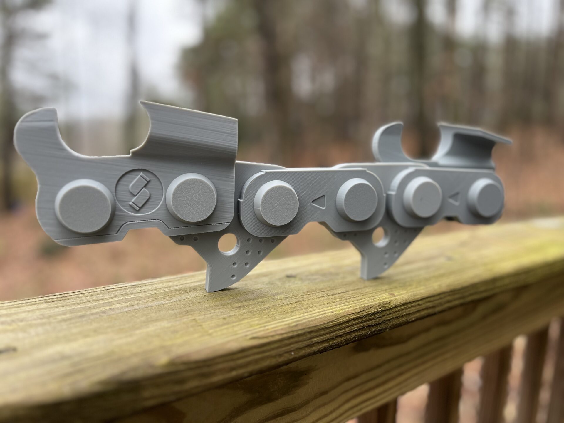 Large Chainsaw Chain Segment Training Aid