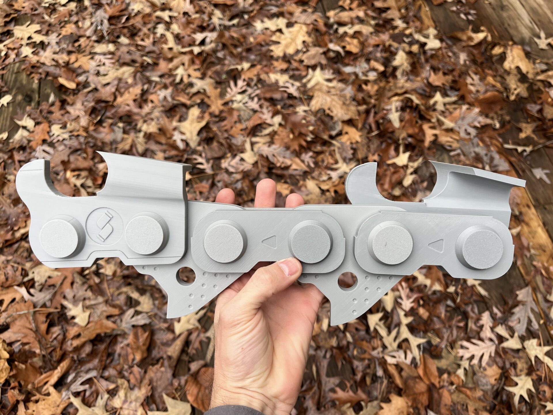 Large Chainsaw Chain Segment Training Aid - Image 2