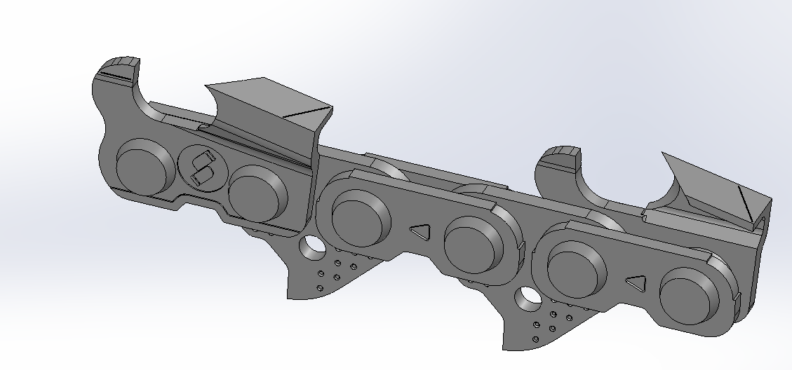 Large Chainsaw Chain Segment Training Aid - Image 3